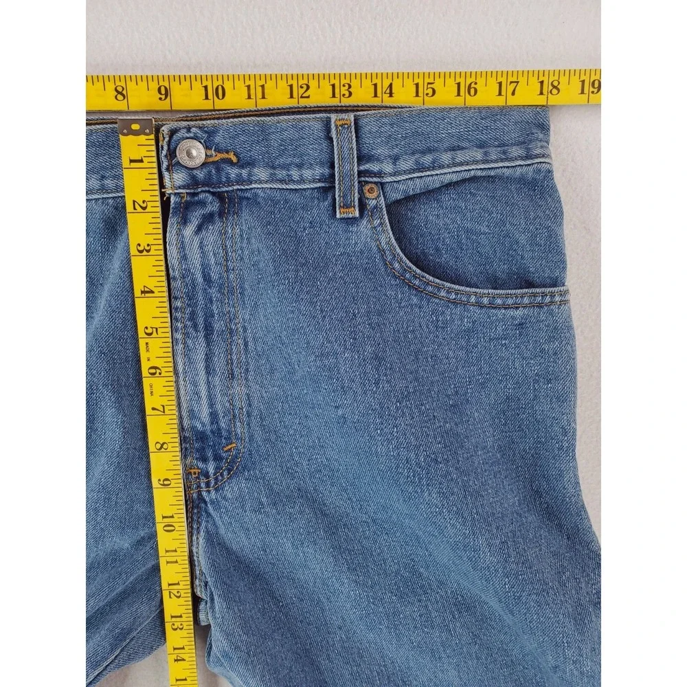 Vintage‎ Levis 517 Jeans Mens 36x32 Blue Slim Bootcut Medium Stone Wash Western